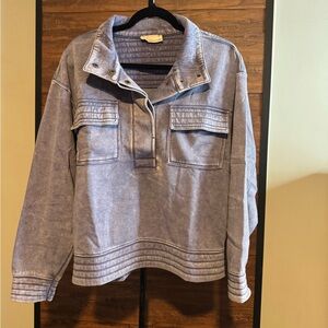 Zenana Outfitters Mineral “Marlin” Washed Women's Pullover